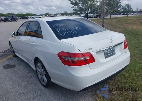 2013 Mercedes-Benz E 350 from USA, damaged, VIN WDDHF5KB7DA724349